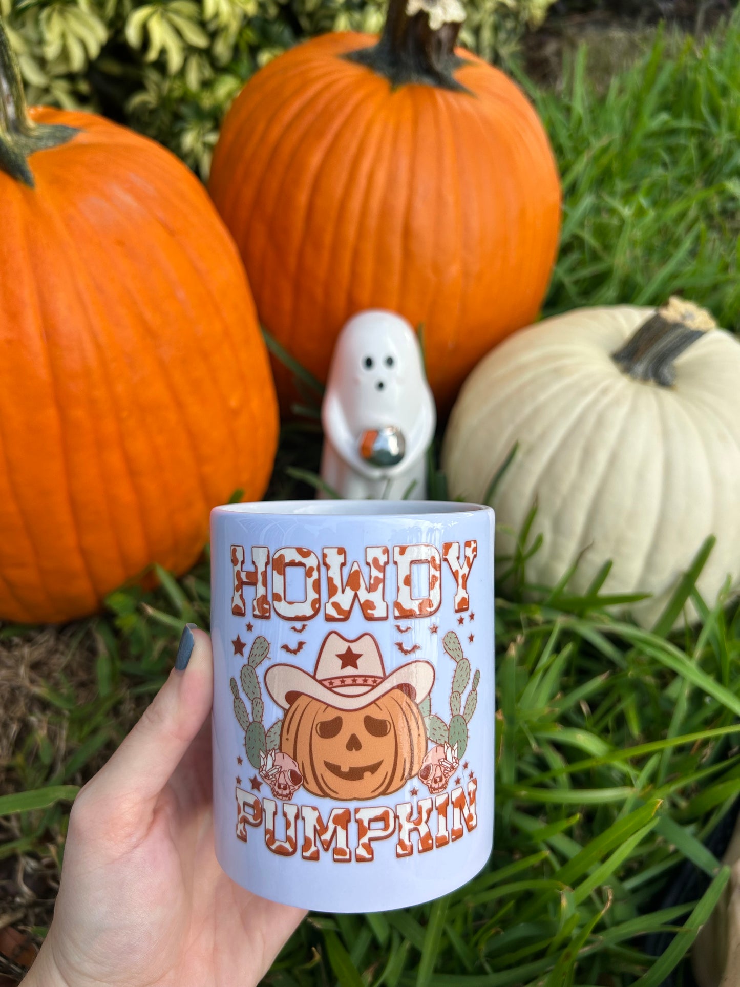 Howdy Pumpkin Mug